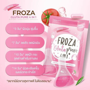 10X Froza Pure 4 In 1 Collagen Brighten Skin Anti Aging Reduce Acne Freckles