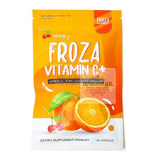 Load image into Gallery viewer, FROZA Vitamin C . Plus Zinc Highly Antioxidant Healthy Skin (60 Capsules)