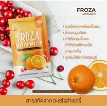 Load image into Gallery viewer, FROZA Vitamin C . Plus Zinc Highly Antioxidant Healthy Skin (60 Capsules)