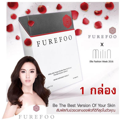 New FureFoo For Skin Whitening Vitamin Feel bleaching Dietary Supplement 15 Tabets