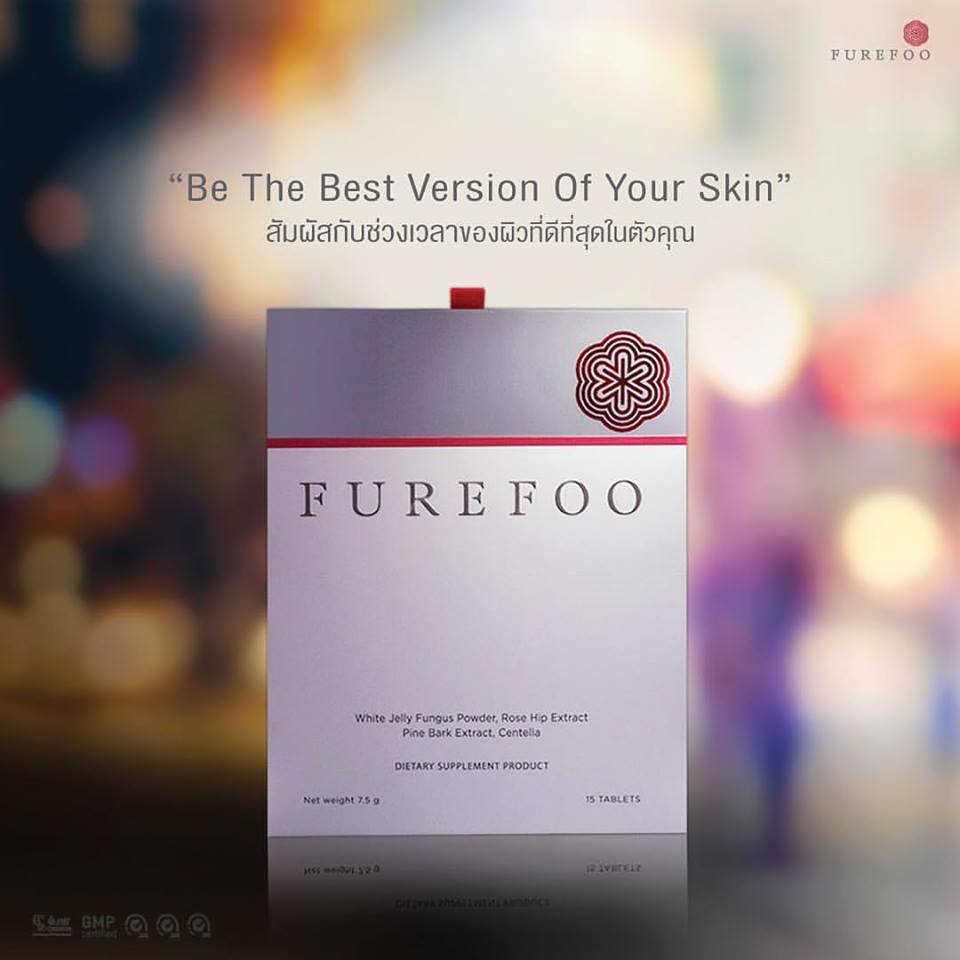 6 Box Pro FureFoo For Skin Whitening Vitamin Feel bleaching Dietary Supplement 15 Tabets