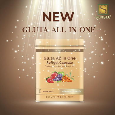 GLUTA ALL IN 1 GLUTA WITH BERRY & GRAPE SEED EXTRACT WHITENING SKINISTA