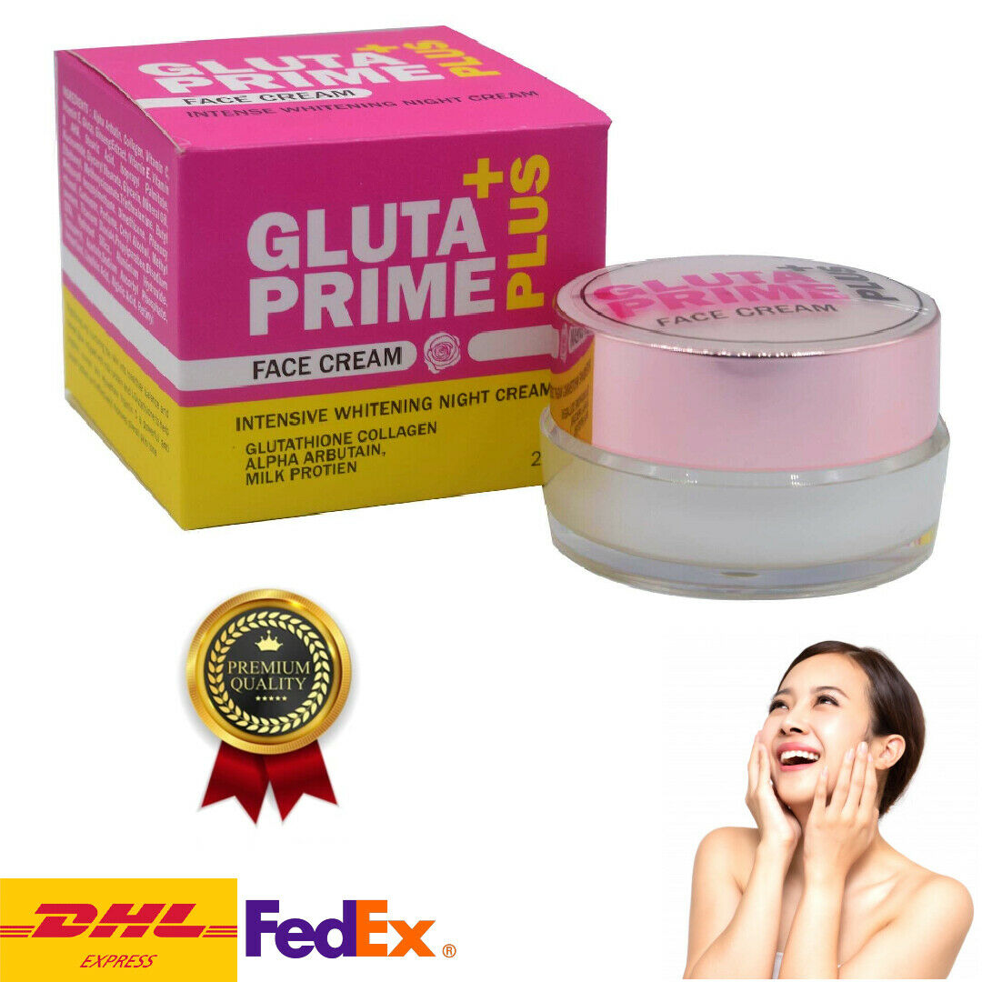 GLUTA Prime Plus Super Fast Skin Whitening Night Cream for Acne