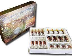 NEW GLUTAX 180000 GK MIRNA ABSOLUTE WHITE GLUTATHIONE SKIN WHITENING