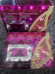 GLUTAX 2000GS PICO-ABSORPTION RECOMBINED WHITE WHITENING GLUTATHIONE SKIN