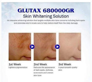 GLUTAX 680000GR SNORNAS INTENSE WHITE WHITENING GLUTATHIONE SKIN