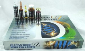 GLUTAX 8000GZ MICRO PRO S-ACETYL GLUTATHIONE SKIN WHITENING