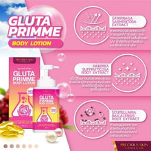 Load image into Gallery viewer, Gluta Primme Prime Milk Protein Intensive Whitening Body Lotion SPF50 PA++ 300ml