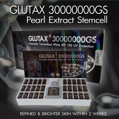 NEW GLUTAX 30000000GS (ITALY) EXTREMELY TREMENDOUS WHITE SPF 100 UV PROTECTION