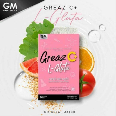Greaz C L-Gluta Bright & Smooth Skin Acne Disappears Faster Smaller Pores New