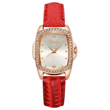 Load image into Gallery viewer, Gaiety Brand Fashion Watch For Women Diamond Magnet Buckle Square Watch Rose Gold 