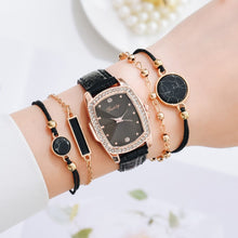 Load image into Gallery viewer, Gaiety Brand Fashion Watch For Women Diamond Magnet Buckle Square Watch Rose Gold 