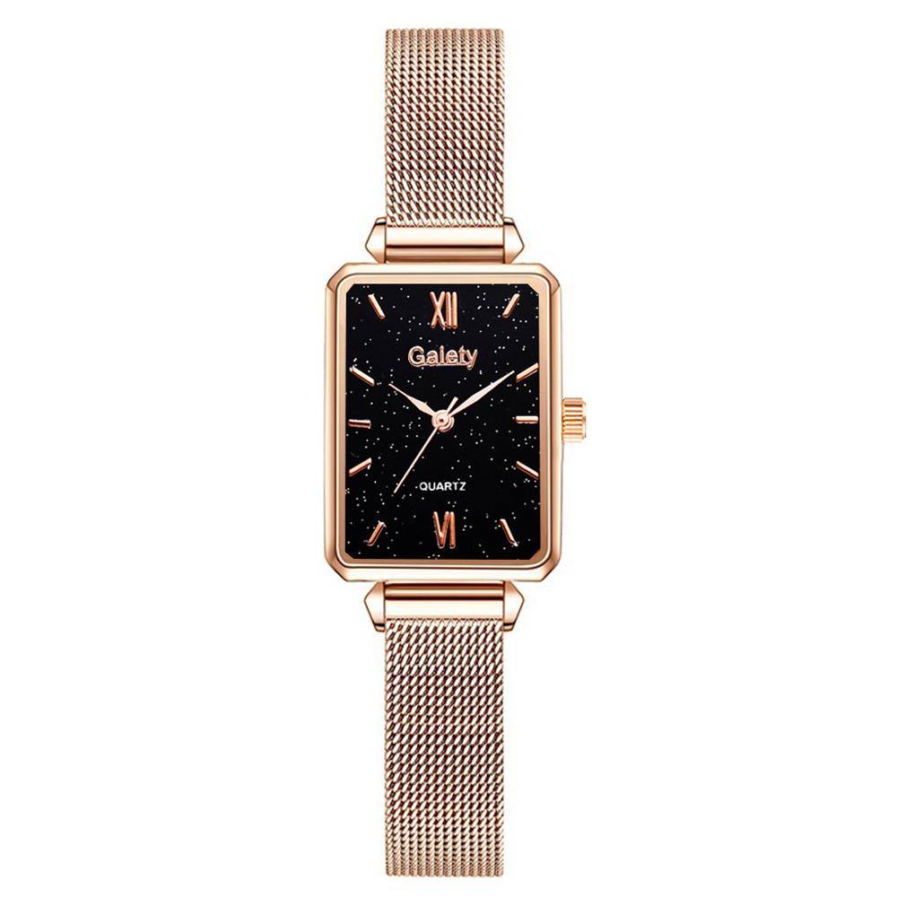 Gaiety Brand Women Watches Fashion Square Ladies Quartz Watch Bracelet Set