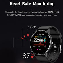 Load image into Gallery viewer, LIGE 2022 New Smart Watch Men Full Touch Screen Sport Fitness Watch IP67 Waterproof Bluetooth For Android ios smartwatch Men+box