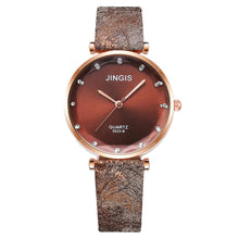 Load image into Gallery viewer, Women Casual Leather Belt Watches Simple Ladies&#39;  Big Dial Sport Quartz Clock Dress