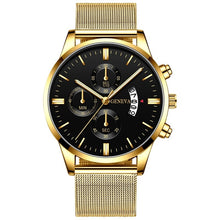 Load image into Gallery viewer, Sports Watches Luxury Men Stainless Steel Quartz Wrist Watch for Man Business