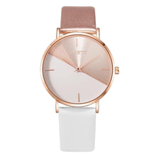 Load image into Gallery viewer, Watch Leather Rose Gold Dress Female Clock Luxury Brand Design Women Watches Simple