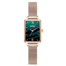 Load image into Gallery viewer, Gaiety Brand Women Watches Fashion Square Ladies Quartz Watch Bracelet Set