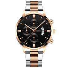 Load image into Gallery viewer, Fashion Men Luxury Stainless Steel Watch Calendar Date Quartz Wrist Watch Watches