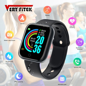 D20 Pro Smart Watch Y68 Bluetooth Fitness Tracker Sports Watch Heart