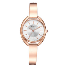 Load image into Gallery viewer, 2pcs Set Women Bracelet Watches Fashion Women Dress Ladies Wrist Watch Luxury Rose Gold