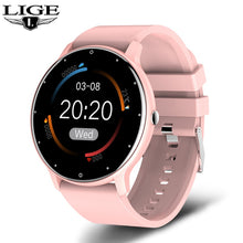 Load image into Gallery viewer, LIGE 2022 New Smart Watch Men Full Touch Screen Sport Fitness Watch IP67 Waterproof Bluetooth For Android ios smartwatch Men+box