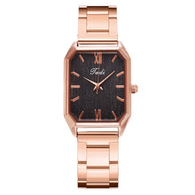 Load image into Gallery viewer, Fashion Watch For Women Luxury Rose Gold Rhinestone Bracelet Watch Ladies Quartz