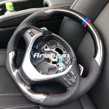 Load image into Gallery viewer, 100% Real Carbon Fiber Steering Wheel Paddle Shifter For BMW F20 F21 F30 F31 F32 F34 3 Series 332 Dlls 1 2 3 4 Series 3GT