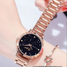 Load image into Gallery viewer, Lvpai Brand Women Dress Watches Big Dial Rose Gold Fashion Ladies Wristwatch