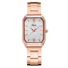 Load image into Gallery viewer, Fashion Watch For Women Luxury Rose Gold Rhinestone Bracelet Watch Ladies Quartz