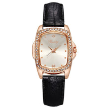 Load image into Gallery viewer, Gaiety Brand Fashion Watch For Women Diamond Magnet Buckle Square Watch Rose Gold 