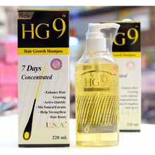 Load image into Gallery viewer, HG9 Hair Growth Serum 30 ml+Shampoo 220ml accelerates hair New recipes from USA.