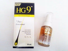 Load image into Gallery viewer, HG9 Hair Growth Serum 30 ml+Shampoo 220ml accelerates hair New recipes from USA.