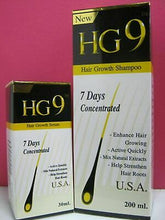 Load image into Gallery viewer, HG9 Hair Growth Serum 30 ml+Shampoo 220ml accelerates hair New recipes from USA.