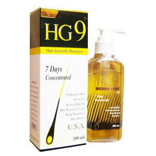 Load image into Gallery viewer, HG9 Hair Growth Serum 30 ml+Shampoo 220ml accelerates hair New recipes from USA.