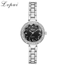 Load image into Gallery viewer, Luxury 2 PCS Set Watch Women Silver Rhinestone Bracelet Watch Jewelry Ladies Female Hour Casual Quartz