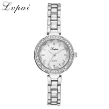 Load image into Gallery viewer, Luxury 2 PCS Set Watch Women Silver Rhinestone Bracelet Watch Jewelry Ladies Female Hour Casual Quartz