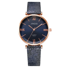 Load image into Gallery viewer, Women Casual Leather Belt Watches Simple Ladies&#39;  Big Dial Sport Quartz Clock Dress