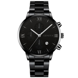 Fashion Men Watches Luxury Stainless Steel Quartz Wrist Watch Men Business