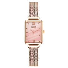 Load image into Gallery viewer, Gaiety Brand Women Watches Fashion Square Ladies Quartz Watch Bracelet Set