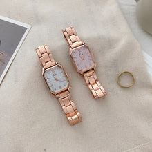 Load image into Gallery viewer, Fashion Watch For Women Luxury Rose Gold Rhinestone Bracelet Watch Ladies Quartz