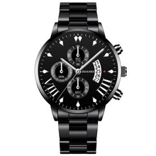 Load image into Gallery viewer, reloj hombre Fashion Luxury Watches Stainless Steel Casual Quartz Wrist Watch