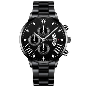 reloj hombre Fashion Luxury Watches Stainless Steel Casual Quartz Wrist Watch