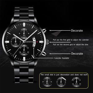 Sports Watches Luxury Men Stainless Steel Quartz Wrist Watch for Man Business