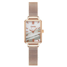 Load image into Gallery viewer, Gaiety Brand Women Watches Fashion Square Ladies Quartz Watch Bracelet Set