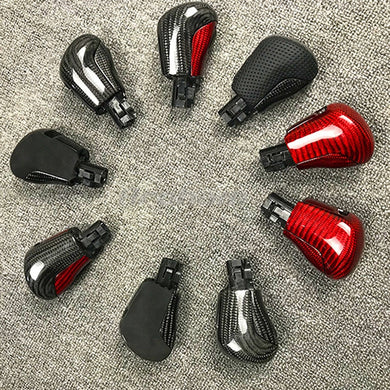 Carbon Fiber Suede Gear Shift Knob For Honda Civic 2016 2017 2018 2019 2020 2021 10th Generation Gear Shifter Pen Head Ball