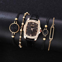 Load image into Gallery viewer, Gaiety Brand Fashion Watch For Women Diamond Magnet Buckle Square Watch Rose Gold 