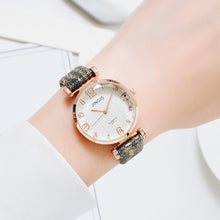 Load image into Gallery viewer, Women Casual Leather Belt Watches Simple Ladies&#39;  Big Dial Sport Quartz Clock Dress