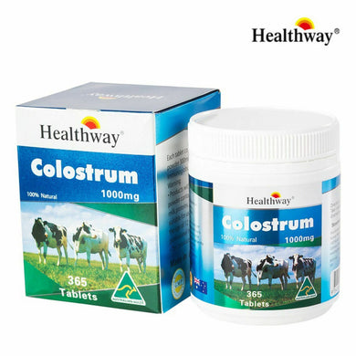 Healthway Colostrum Tablets Increase Height 1000 mg 365 tablets Body Growing