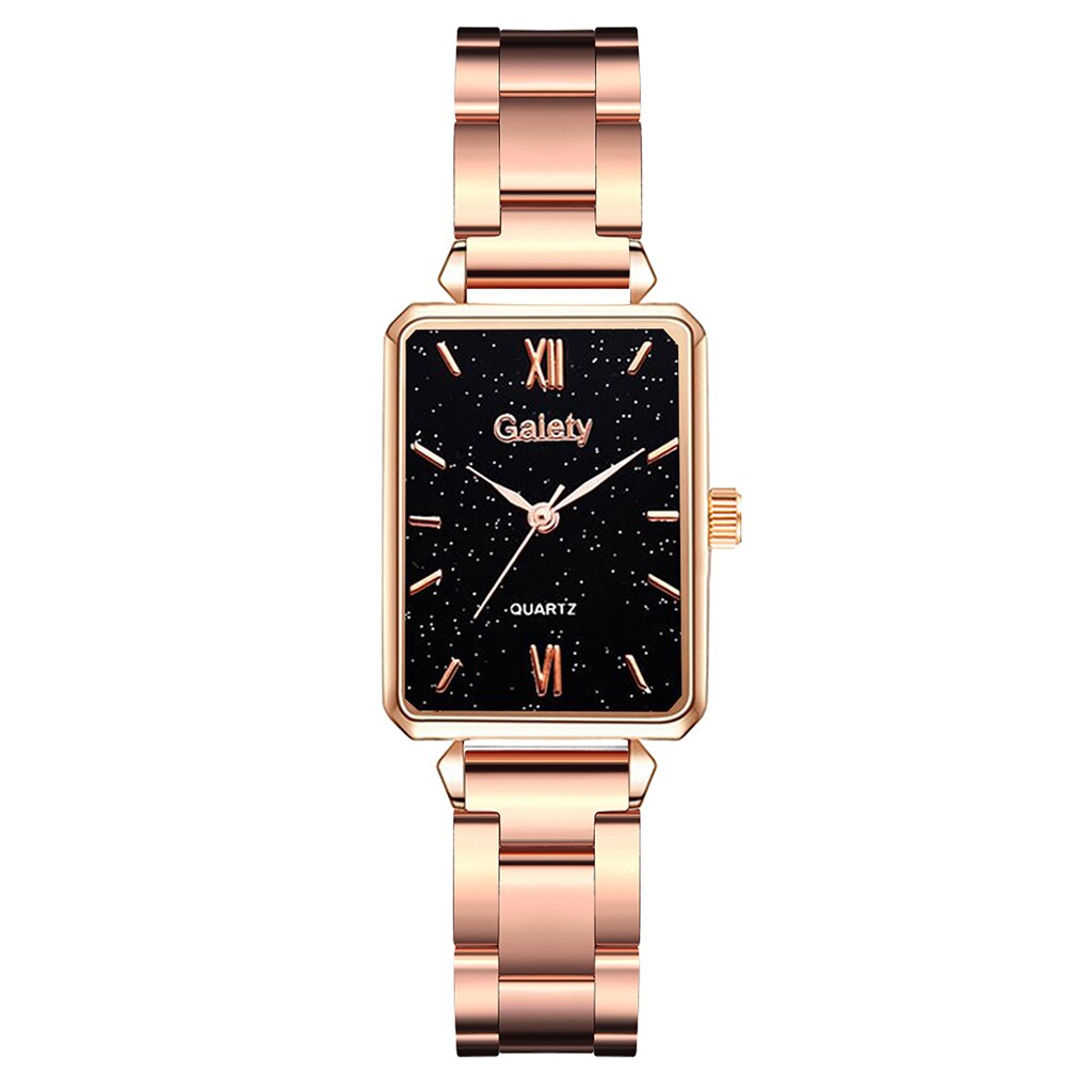 Gaiety Brand Women Watches Fashion Green Dial Square Ladies Quartz Wrist Watch Bracelet Simple Dress